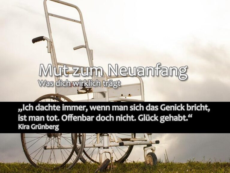 Mut zum Neuanfang – Was dich wirklich trägt