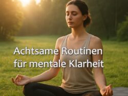 Achtsame Routinen für mentale Klarheit