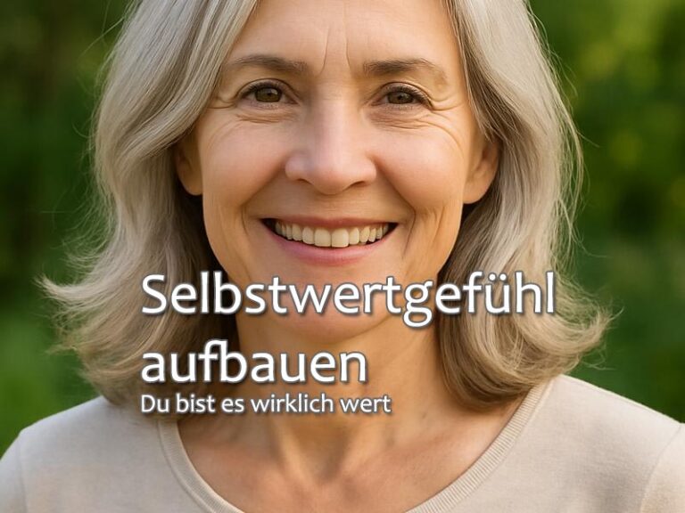 Selbstwertgefühl aufbauen: Du bist es wirklich wert